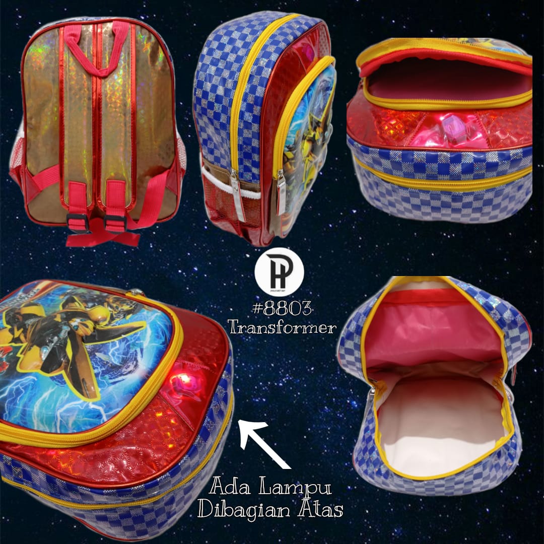 RANSEL ANAK LAMPU 8803 TRANSFORMER